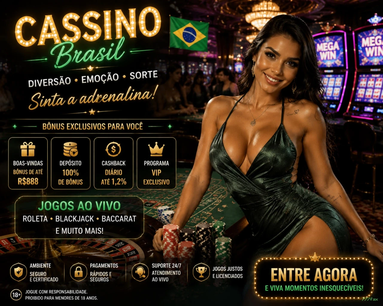 Cassino ao vivo